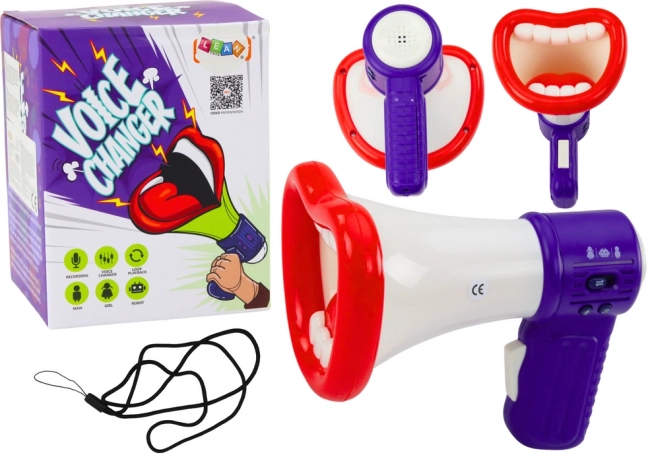 Mégaphone pour enfants changeur de voix