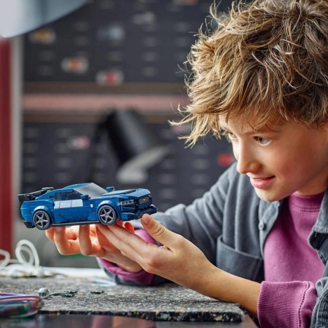 LEGO Speed Champions 76920 Voiture de Sport Ford Mustang Dark Horse