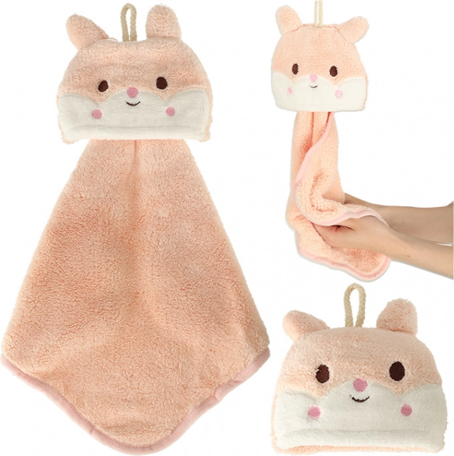 Petite serviette pour enfants 42 × 25 cm – Rose