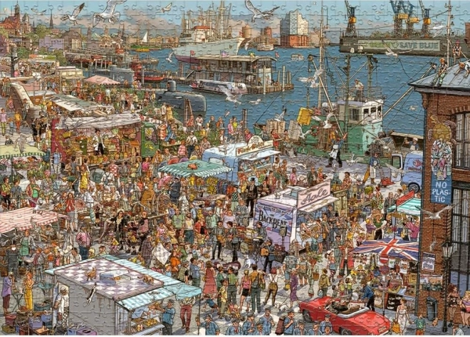 Puzzle Poisson frais 2000 pièces