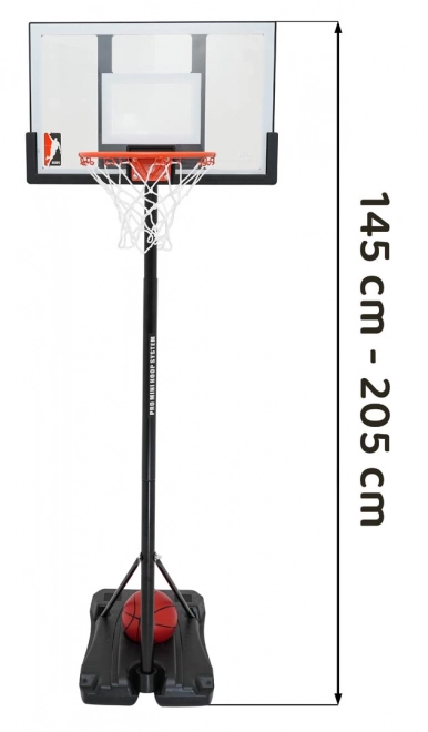 Ballon de basket 205cm + accessoires