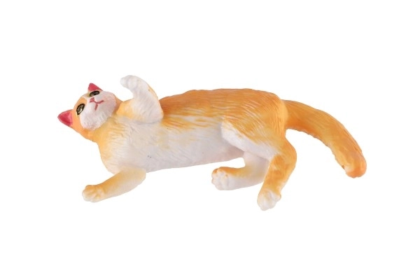Figurine en plastique de chien et de chat - mélange d'espèces