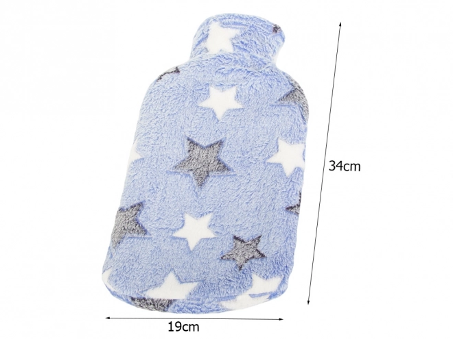 Chauffe-eau avec housse en peluche motif étoiles
