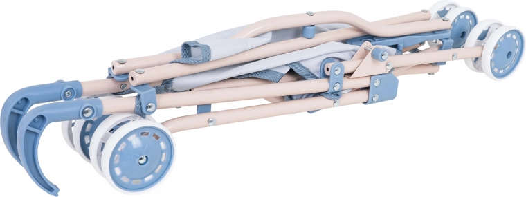 Poussette pliante pour des promenades faciles