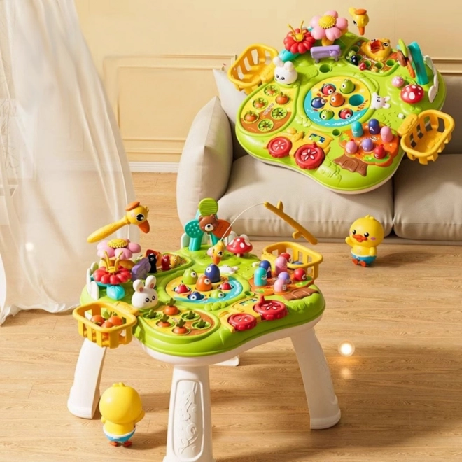 Table éducative interactive multifonctionnelle pour enfants