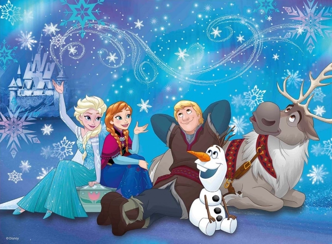 Puzzle Ravensburger Le Royaume de Glace - Magie Glacée 100 pièces