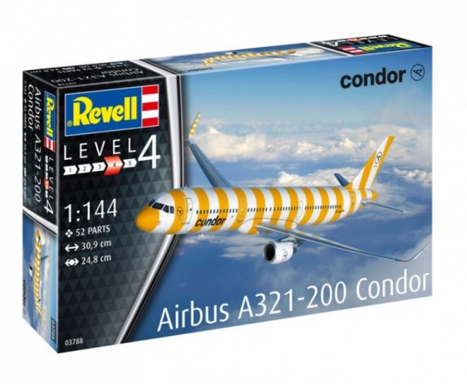 Maquette d'avion Airbus A321-200 Condor 1:144