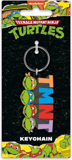 Porte-clés en caoutchouc TORTUES NINJA
