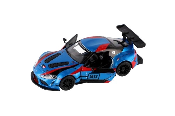 Auto Kinsmart Toyota GR Supra Racing métal 13 cm