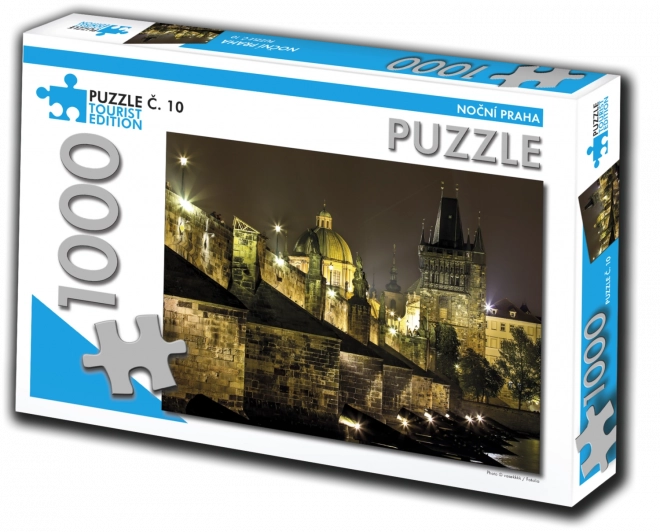 Puzzle Nuit Prague 1000 pièces