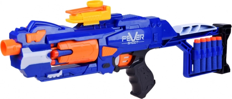 Crosse amovible avec réserve de fléchettes