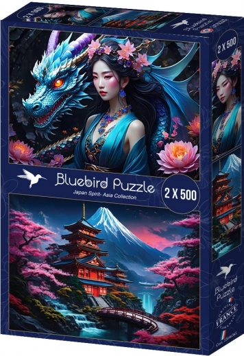 Puzzle Esprit du Japon 2x500 pièces