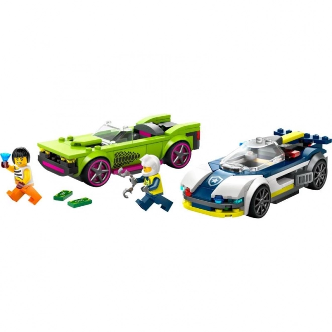 LEGO® City 60415 Poursuite de la voiture de police et du bolide