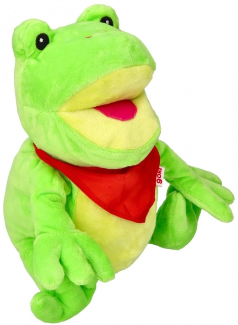 Marionnette en peluche Grenouille