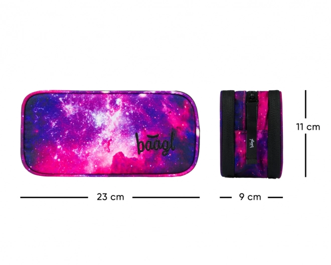 BAAGL Étui à stylos Eggy Galaxy