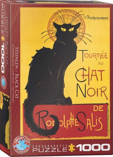 Puzzle Kabaret Le Chat noir - affiche 1000 pièces