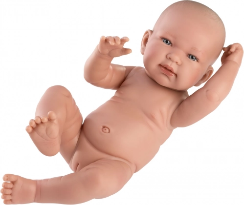 Llorens 73802 NOUVEAU-NÉ FILLE - poupée réaliste bébé avec corps en vinyle intégral - 40 cm