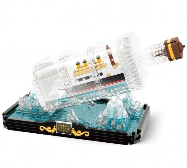 Kit de construction KOCO Titanic en bouteille