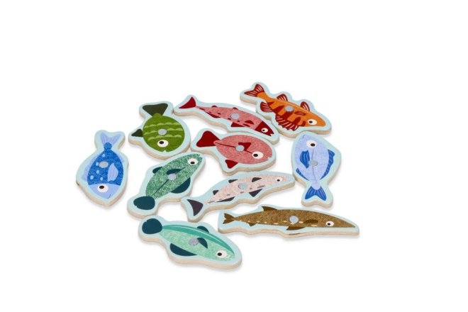Les poissons colorés attirent l