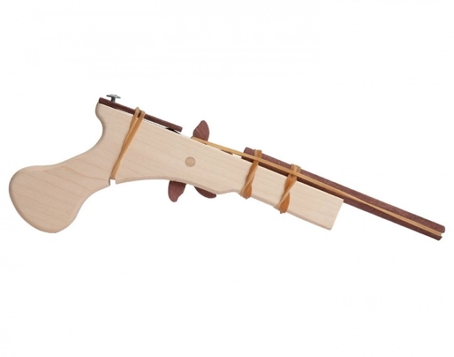 Fauna pistolet en bois pour élastiques