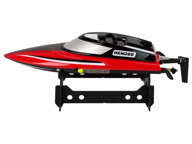 Bateau à moteur R/C 2.4G Rouge 20-25 KM/H