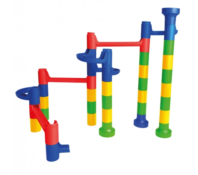 Piste de billes colorée pour enfants