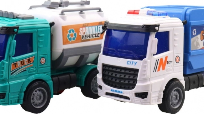 Voiture des Services Municipaux pour Enfants 16 cm
