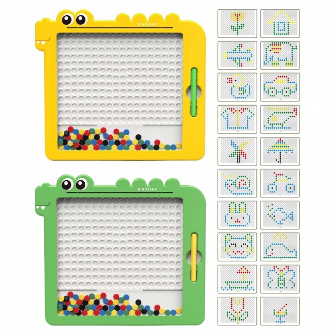 Tableau magnétique pour enfants MagPad Dinozaur de WOOPIE