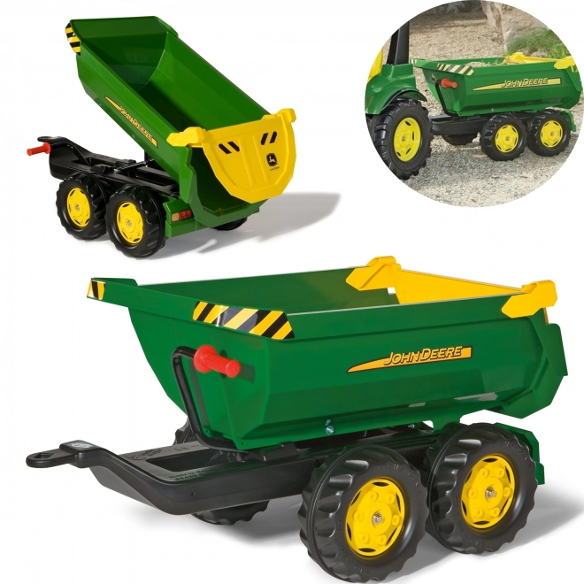 Rolly Toys remorque avec benne basculante John Deere