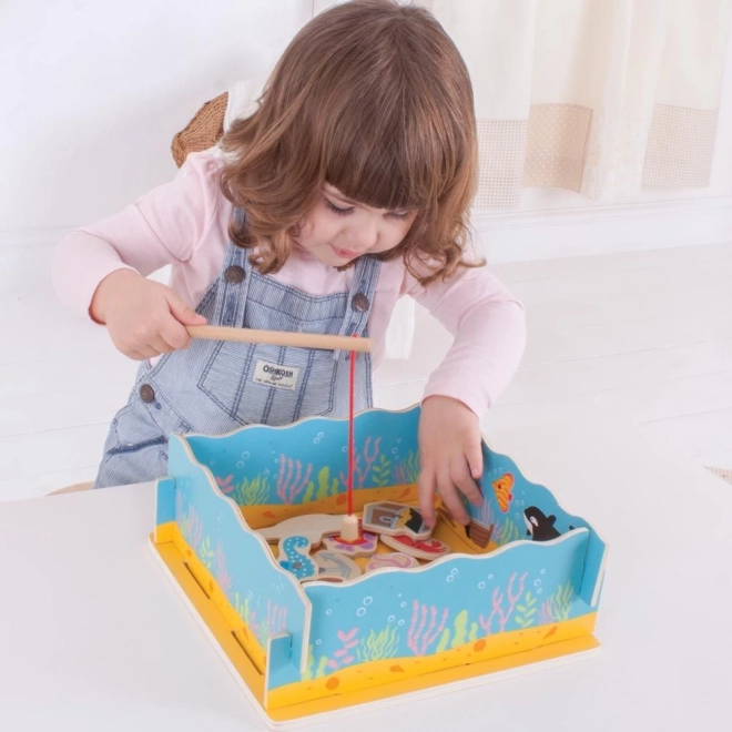 Jeu de pêche aimanté Bigjigs Toys