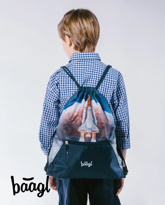 BAAGL ENSEMBLE 5 Shelly Navette Spatiale : cartable, trousse, sac, chemise, boîte