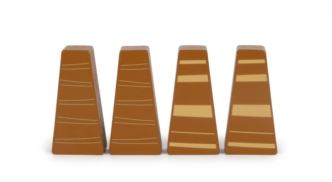 Petits pieds Blocs en bois Dino