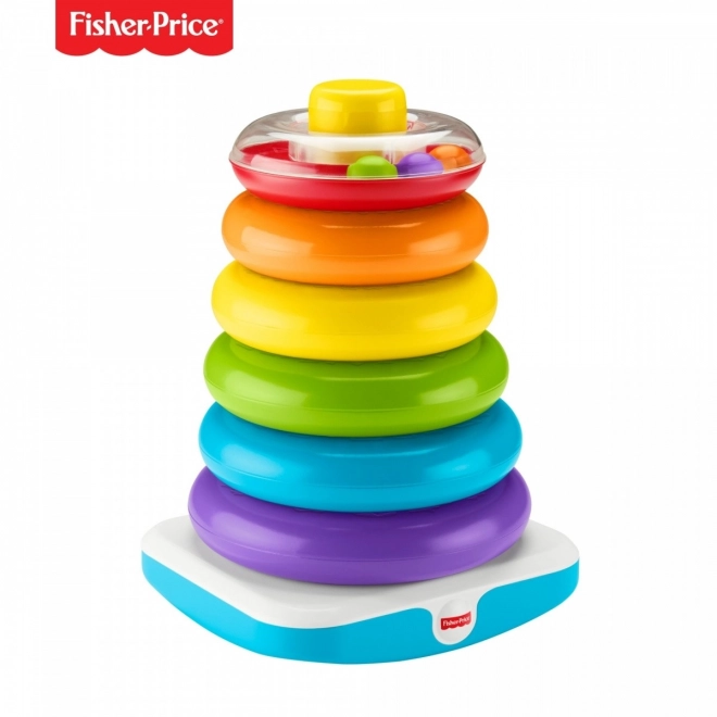 Grande pyramide d'anneaux Fisher-Price