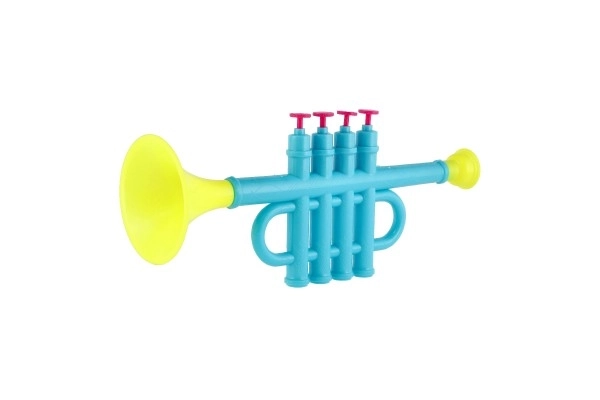 Trubka/Trumpeta plastique 25cm 2 couleurs dans un sachet