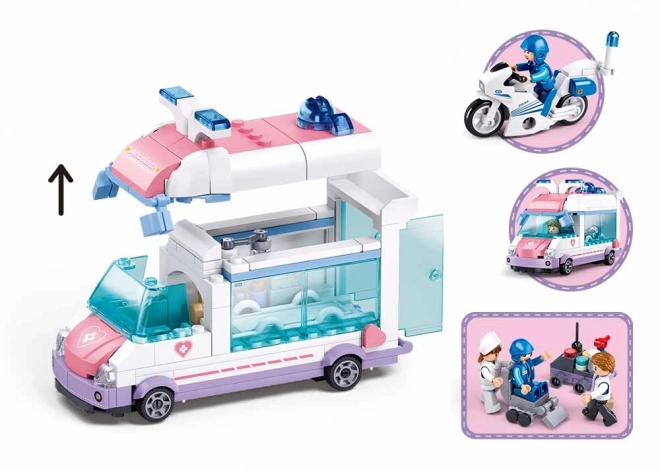 Sluban Métropolis M38-B1213 Ambulance mobile de premiers secours