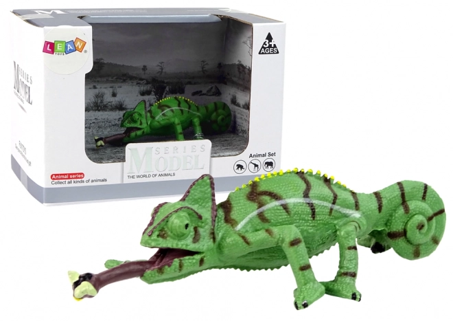 Figurine de collection Caméléon du Yémen Animaux du monde