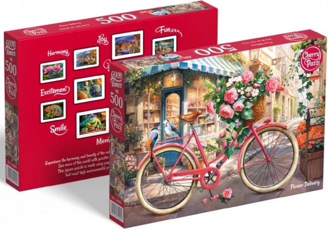 Puzzle Livraison de fleurs 500 pièces