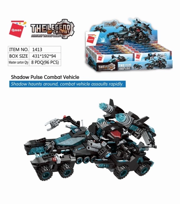 Véhicule de combat 8v1 Qman Shadow Pulse