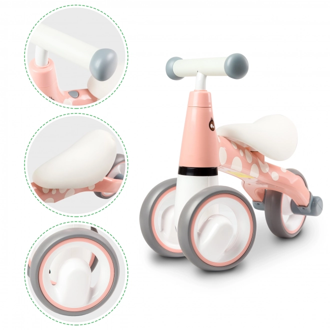 ECOTOYS Trottinette Flamant rose