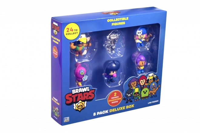 Figurines Brawl Stars Coffret Deluxe de 8