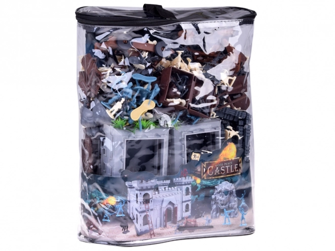 Figurines de soldats avec accessoires chevaliers et pirates