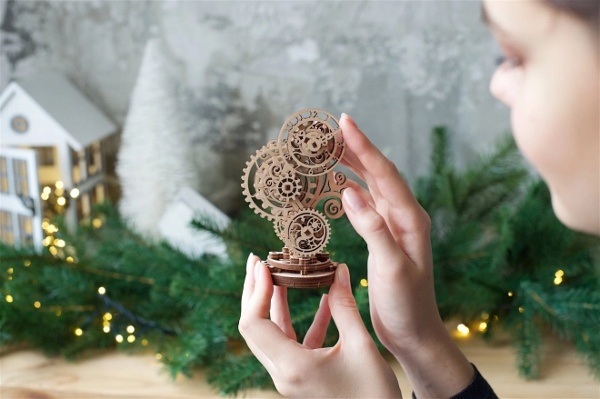Puzzle mécanique en bois 3D Ugears Steampunk Horloge