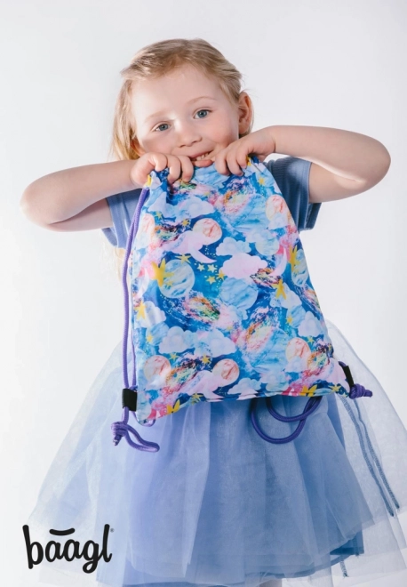 baagl sac préscolaire avec motif d’étoiles