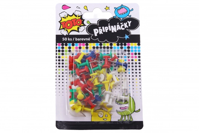 Punaises couleur 50 pcs