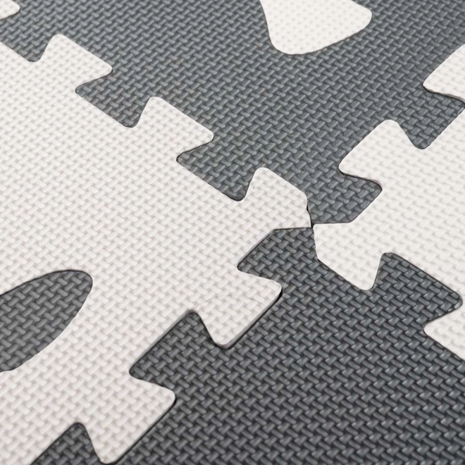 Puzzle en mousse contrastée avec animaux - 9 pièces