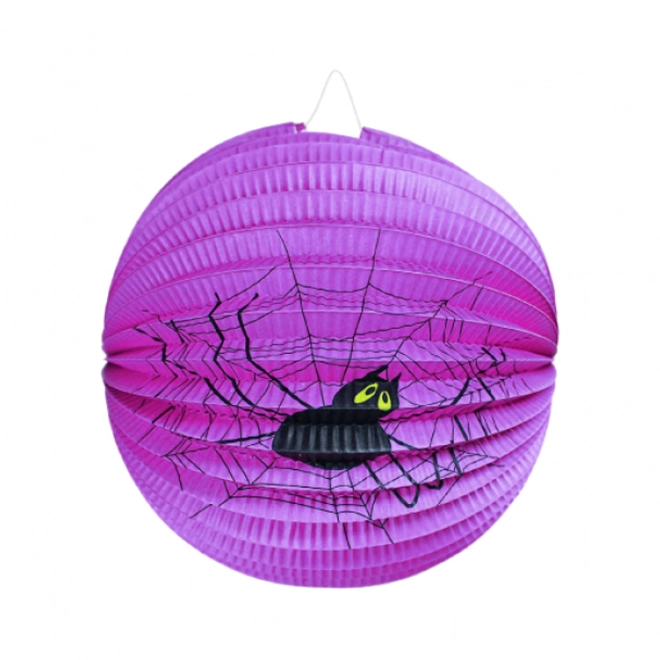 Lampion Halloween araignée 25 cm