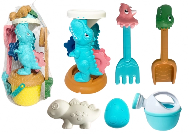 Ensemble jouets de sable Seau Moulin Moules Dinosaures
