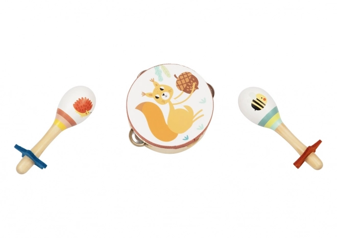 2Kids Jouets Ensemble musical Animaux de la forêt