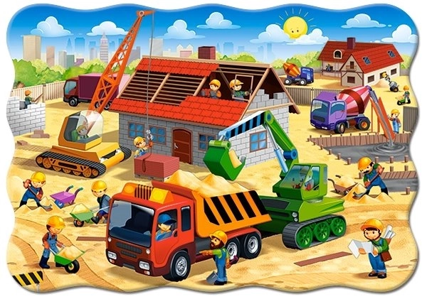 Puzzle en Construction 30 pièces