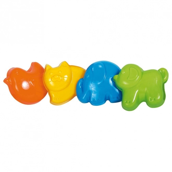 Gowi Moules à sable animaux 4pcs